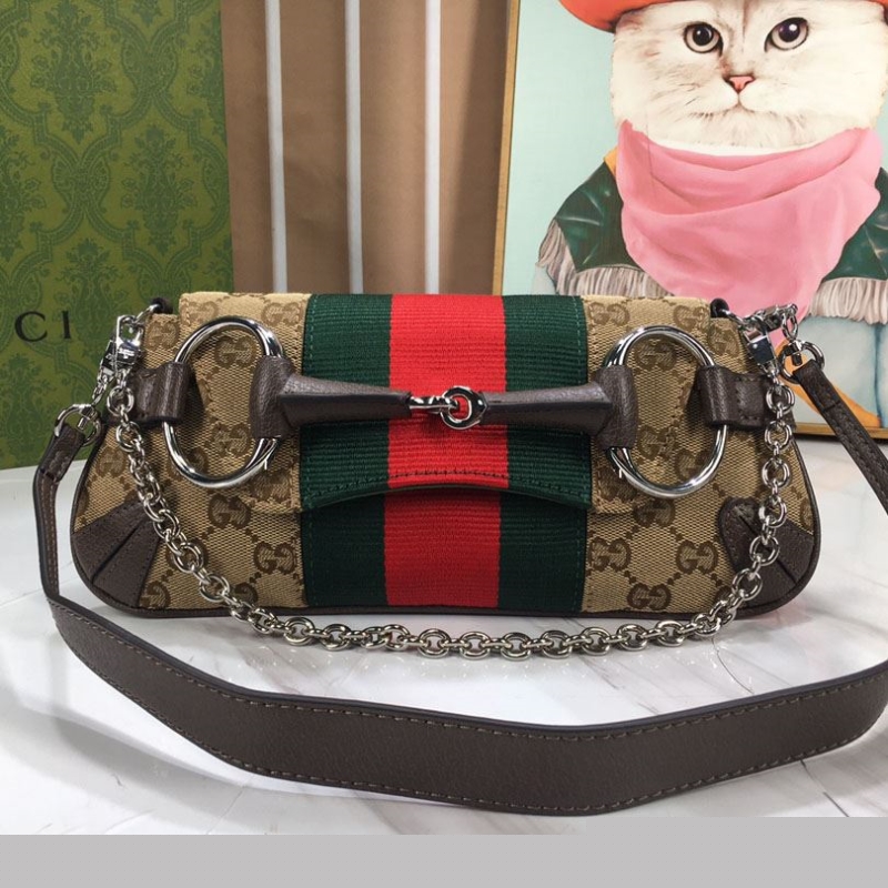 G*u*i horsebit bags